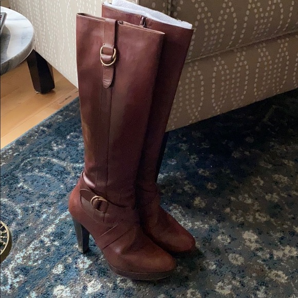 Cole Haan Shoes - Cole Haan Nike Air Cognac Boots